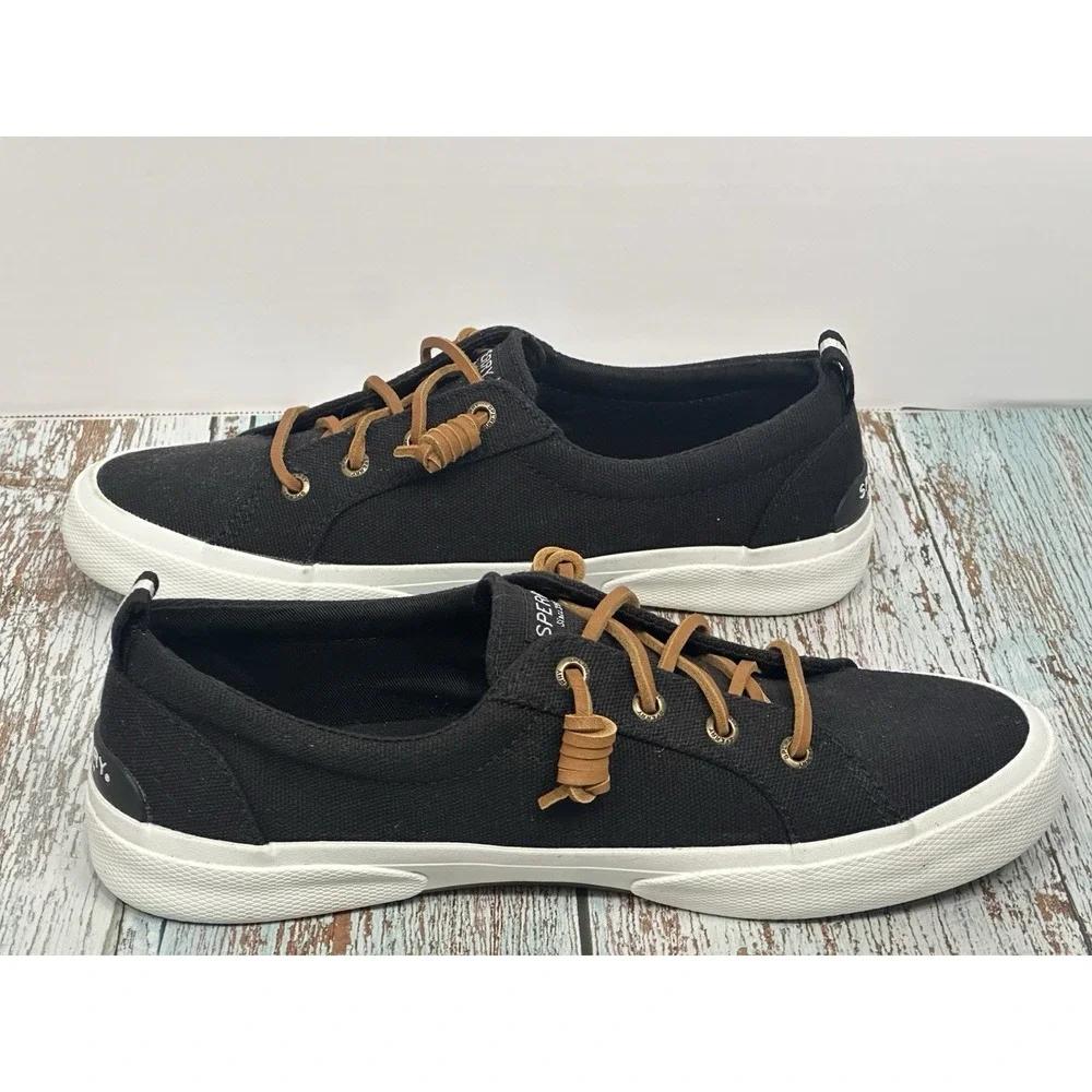 Sperry Femmes Black  Slip On Sneaker, Women's Size (7) STS84727